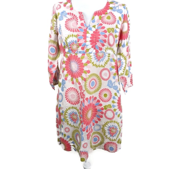 boden linen tunic dress